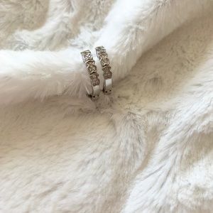 TOUS Earrings, New Silver 925